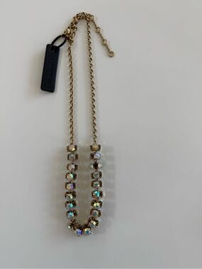 J. Crew Gold-Tone Link Chain Necklace with Branded Tag